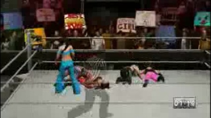 Wwe Smackdown vs Raw 2010 Divas scramble 