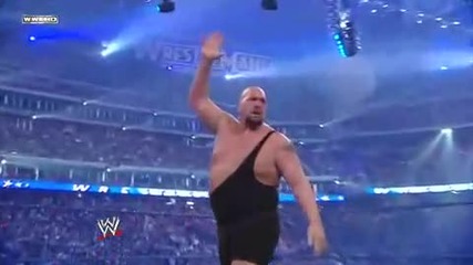 Wrestlemania 25 Edge Vs The Big Show Vs John Cena 1/2