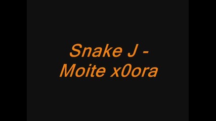 Snake - J feat. S.l. Clique - Moite Hora 