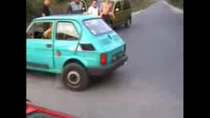 Обръщане на полски автомобили - смях 