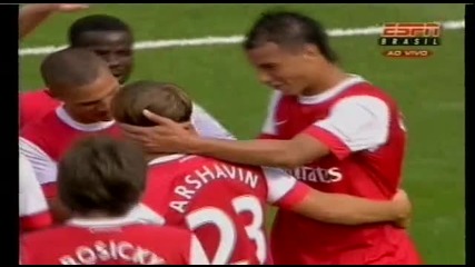 31.07.2010 Арсенал 1 - 1 Милан гол на Маруан Шамак 