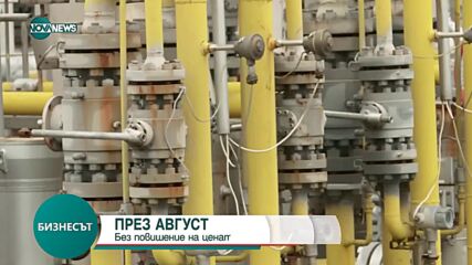 "Булгаргаз": Без скок в цената на природния газ през август