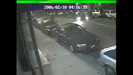Car crash at venice beach