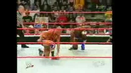 Raw 22.08.05 - Kurt Angle vs Shelton Benjamin 
