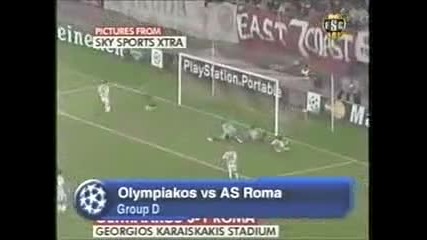 2006 Olympiakos Greece 0 As Roma Italy 1