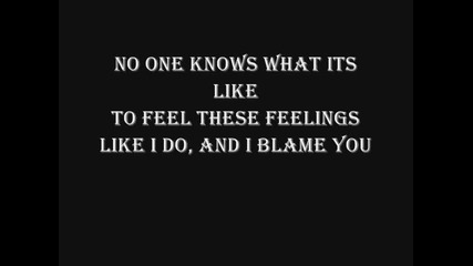 Limp Bizkit - Behind Blue Eyes - Lyrics