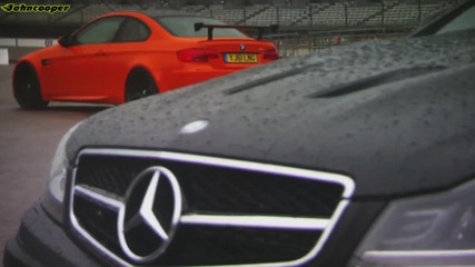 Mercedes C63 vs Bmw M3 - Fifth Gear