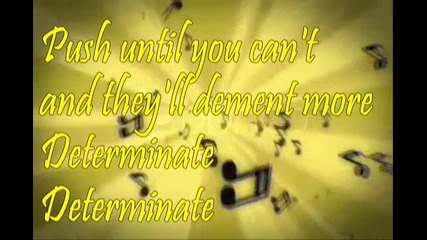 Determinate-lyrics