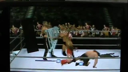 Edge vs. Randy Orton vs. Rey Mysterio vs. Mike Knox ( World Heavyweight Championship ) ( Svr11 )