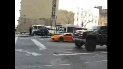 Lamborghini на Светофара