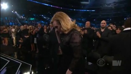 Adele печели награда за Album of the year за "21" | Grammy Awards 2012