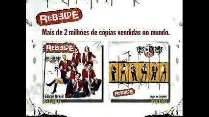 Rbd - Comercial Cd Rebelde ( Brasil )