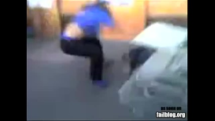 Table Backflip Fail 