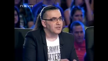 Ром:аз съм англичанин Д: - X - Factor България 12.09.2011