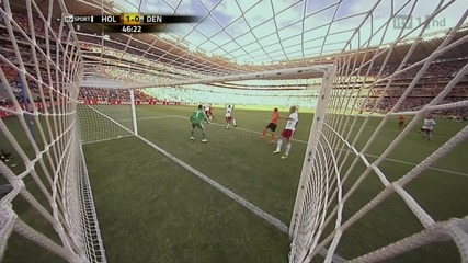 Холандия 2 - 0 Дания Поулсен Автогол World Cup 2010™ South Africa Високо Качество