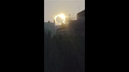 Пълното слънчево затъмнение от Испания