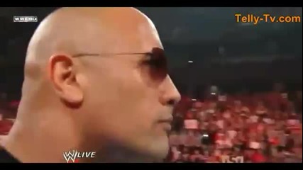 Wwe The Rock се подиграва на John Cena