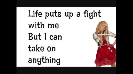 Hannah Montana Forever - I`m Still Good [with Lyrics + hq ]