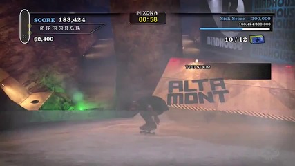 Tony Hawk's Pro Skater Hd - Dam Run Gameplay (xbox 360)