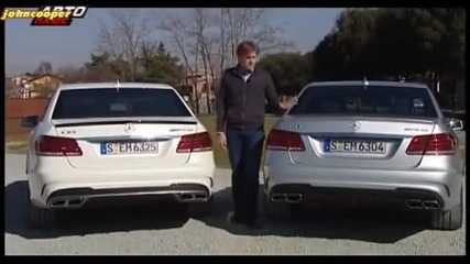 Mercedes E63 Amg и E400 - тест драйв