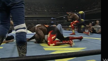 Harlem Heat vs. Bunkhouse Buck & Dick Slater - WCW Tag Team Championship Match: WCW Fall Brawl 1995