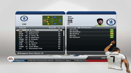 Fifa 13 - Manager Mode team