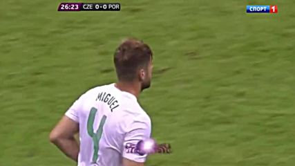 Евро 2012 Чехия - Португалия 1 тайм