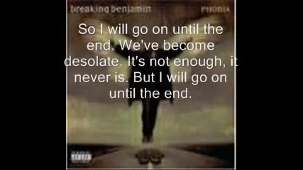 Breaking Benjamin - Until the End (bg sub) 