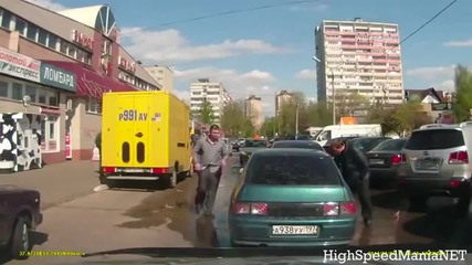 Топ 10 Hай-dобрите Rуски Road Rage Компилация!