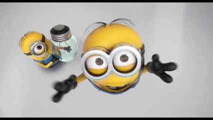 Забавните миньончета сменят крушка ; D / Despicable Me 2