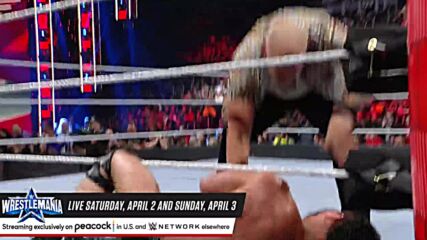 Drew McIntyre vs. Happy Corbin & Madcap Moss: Raw, March 28, 2022