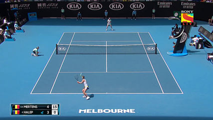 Simona Halep vs Elise Mertens Australian Open 2020 Highlights 1080p