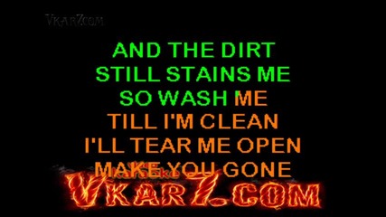 Metallica - Until It Sleeps - karaoke instrumental