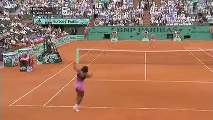 Justine Henin Vs Serena Williams 2007