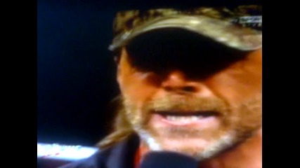 Daniel Bryan отказва предложението на Shawn Michaels и му прави захвата ''yes'' - Wwe Raw 28.10.13