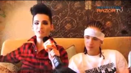 Razortv (singapur) Tokio Hotel Interview P5 