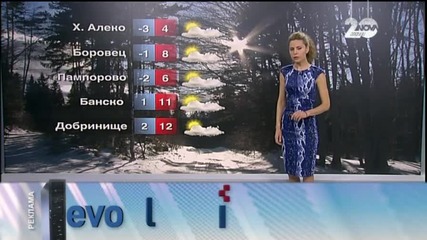 Прогноза за времето (20.12.2014 - сутрешна)