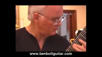 Ben Bolt - Bourree in Bm for Violin Bach