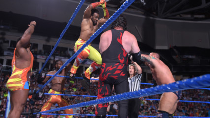 Team Hell No & The New Day vs. The Bludgeon Brothers & SAnitY: SmackDown LIVE, July 10, 2018
