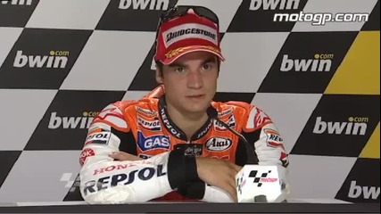 Pedrosa interview after the bwin.com Grande Premio de Portugal 