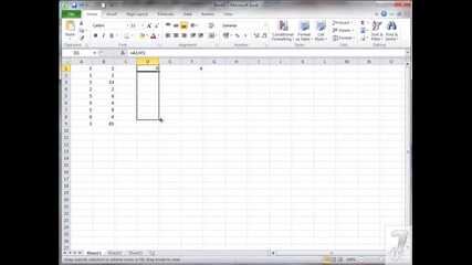 Ms Excel 2010 Урок за създаване на прости формули