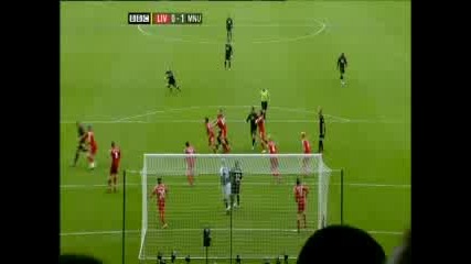 Tevez Goal - Liverpool Vs Man Utd