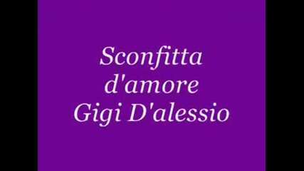 Gigi Dalessio Sconfitta Damore