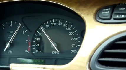 Jaguar S - type 0 - 150km h (720p)