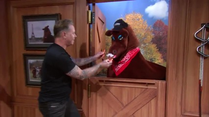 Metallica @ The Late Late Show With Craig Ferguson, 2014