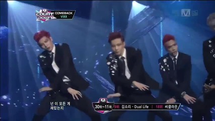 (hd) Vixx - On And On ~ M Countdown (17.01.2013)