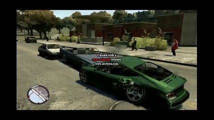 яко расплескана кола на gta iv