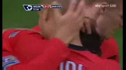 22.08 Уигън - Манчестър Юнайтед 0:5 гол на Димитър Бербатов