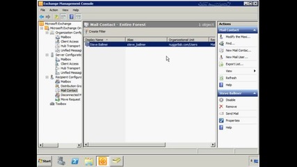 Video 5 - Mailbox Server Role Addresses, Folders, Groups, Contacts, and Resource Mailboxes