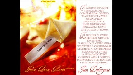 Happy New Year Felice Anno Nuovo Boldog Uj Evet 